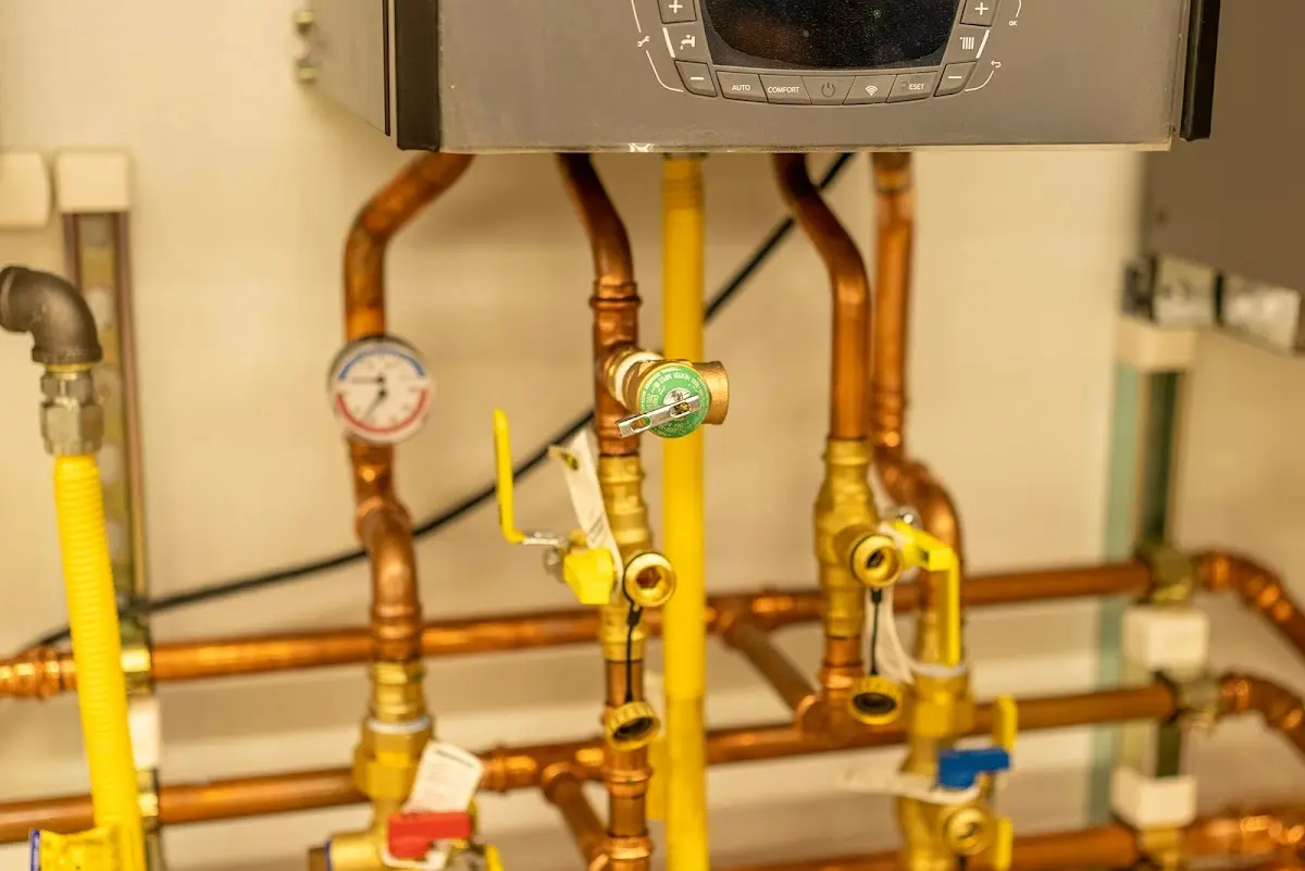 Licensed technician providing Water Heater Installation for a homeowner in Tuckahoe